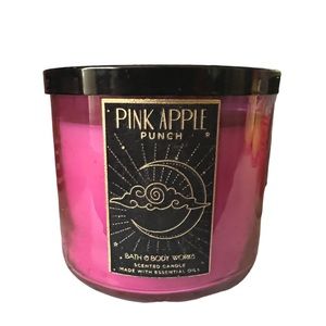Bath & Body Works • Pink Apple Punch • 14.5 oz 3-wick candle
